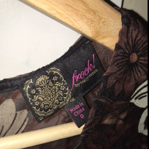 Tracy Reese Brown Floral Dress - Picture 5 of 5